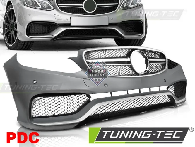 Передний бампер SPORT PDC Mercedes W212 (2013-2016)