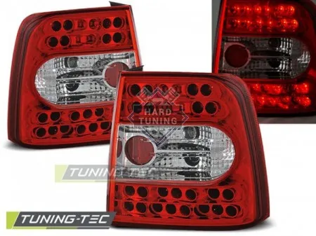 Задние фары VW PASSAT B5 (1996-2000) SEDAN LED TAIL LIGHTS fits красно-белые