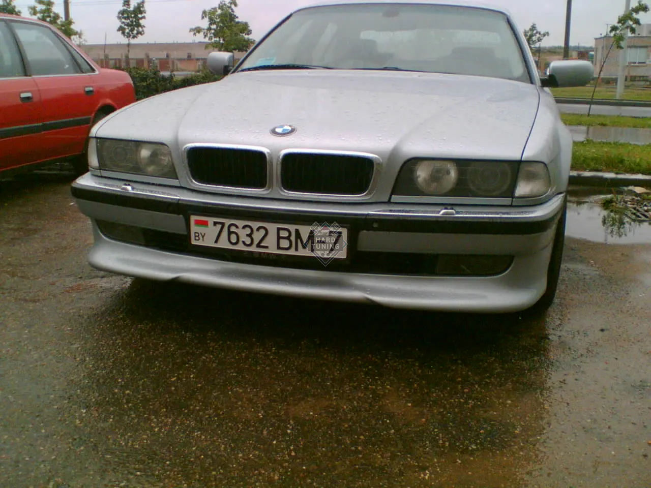 Накладка на передний бампер Hamann BMW E38