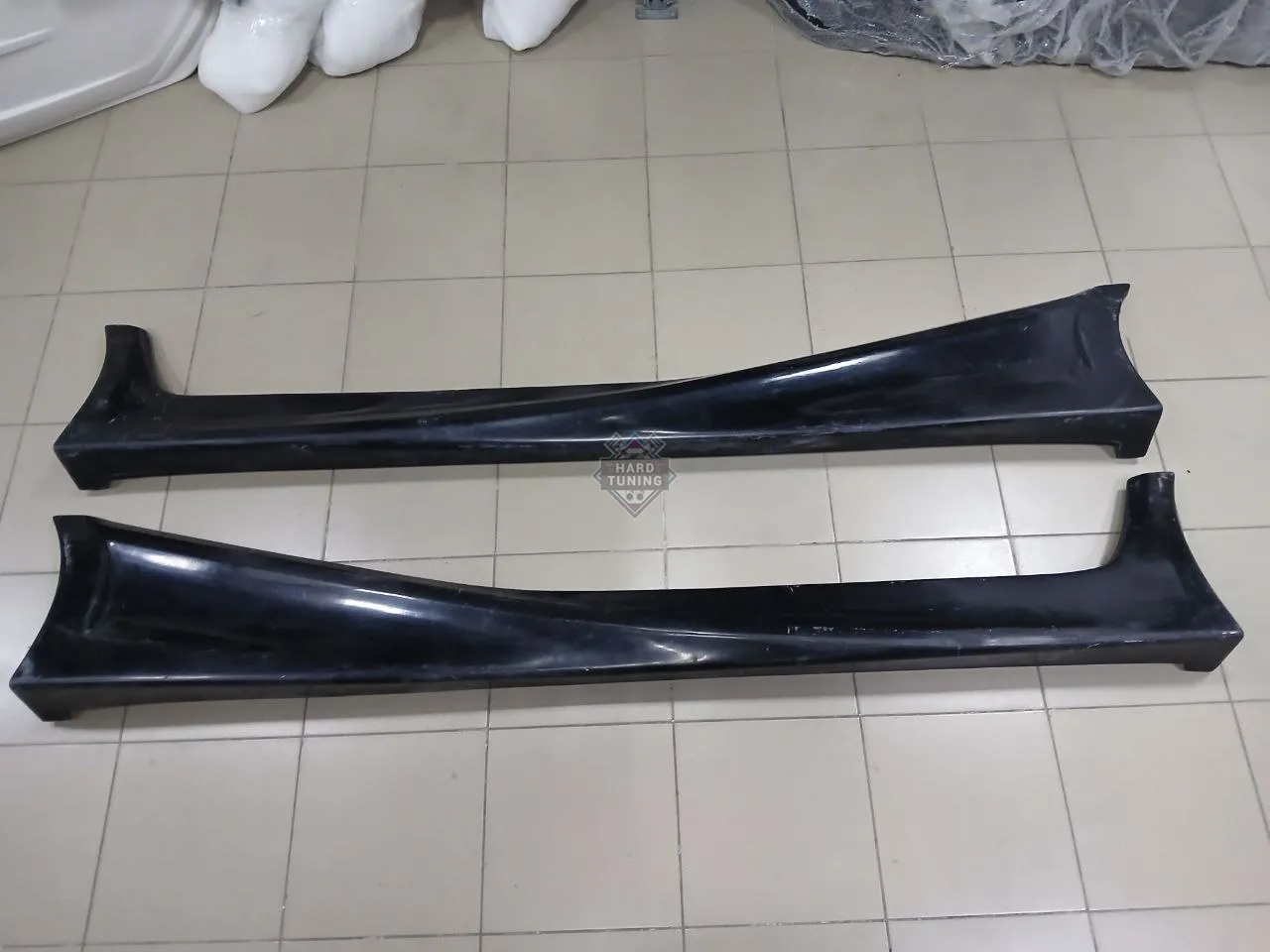 Накладки на пороги CARZONE Peugeot 307 3D кабриолет / купе