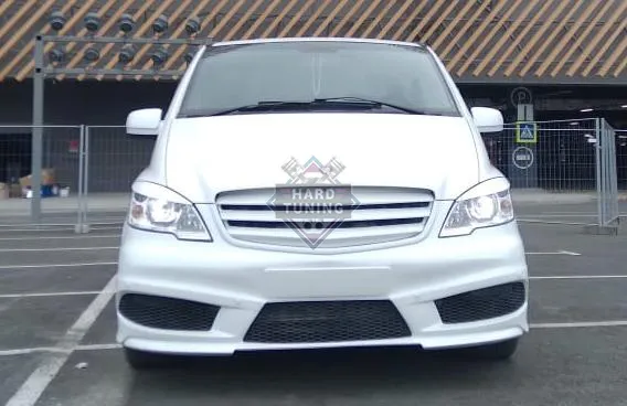 Передний бампер HT на Mercedes Vito/Viano (W639) рестайл