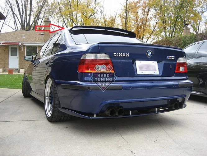 Сплиттер заднего M бампера BMW E39
