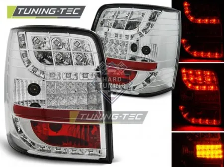 Задние фары VW PASSAT B5+ (2000-2005) VARIANT LED TAIL LIGHTS LED INDICATOR fits хром