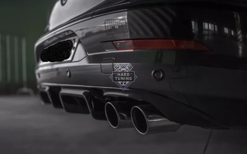 Диффузор на задний бампер EL Volkswagen Passat CC
