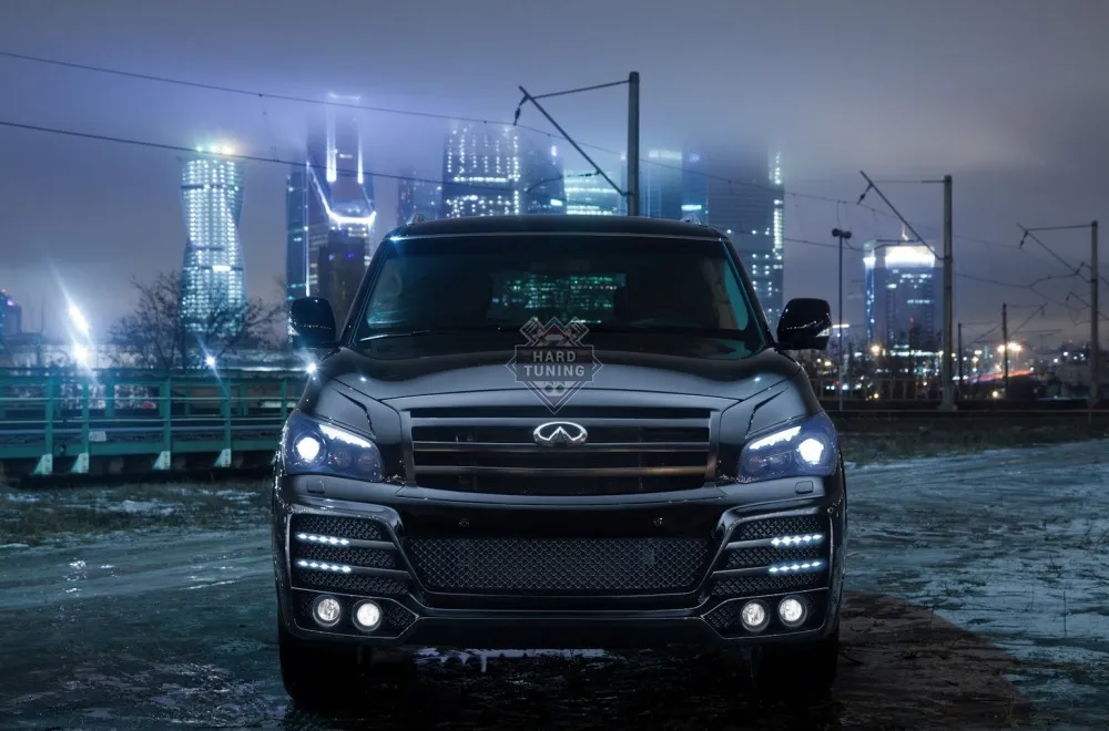 Решетка радиатора ARMOR Infiniti QX56/QX80