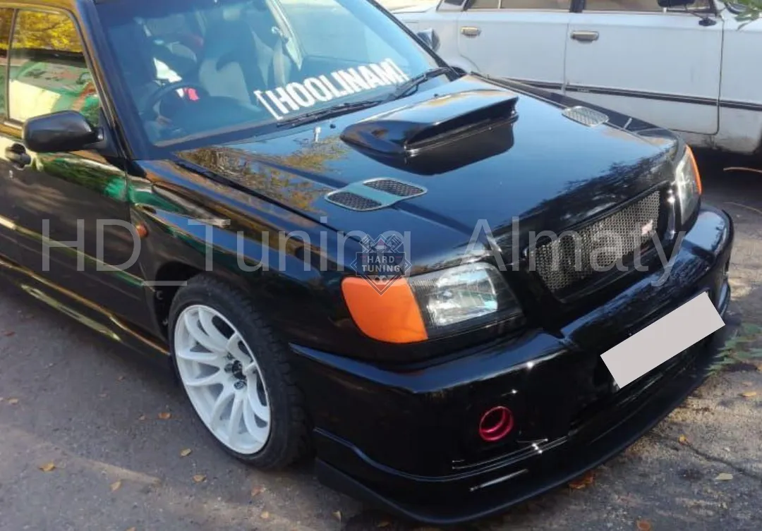 Сплиттер Lip под передний бампер STI2m Subaru Forester SF