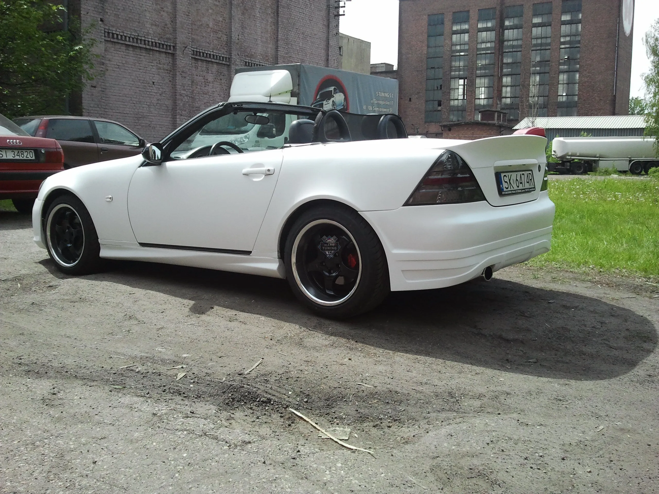 Задний бампер ST Mercedes SLK-Klasse (R170)