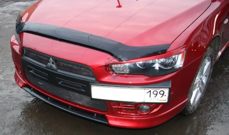 Подиум для гос. номера EVO V1 Mitsubishi Lancer 10 (2007-2011)