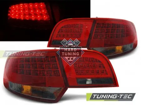 Задние фары AUDI A3 8P (2004-2008) SPORTBACK LED TAIL LIGHTS fits красно-тонированные