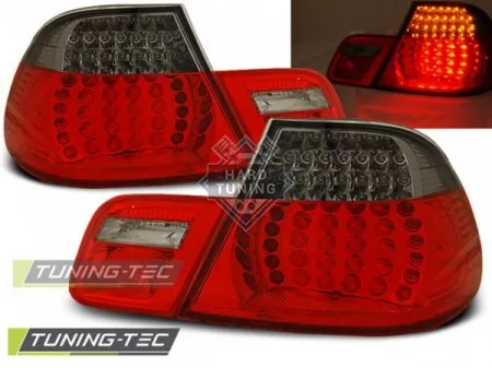 Задние фары BMW E46 (1999-2003) CABRIO LED TAIL LIGHTS fits красно-тонированные