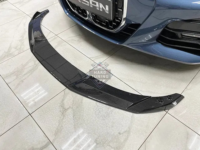 Сплиттер переднего бампера Parsan BMW G22 M-SPORT CARBON