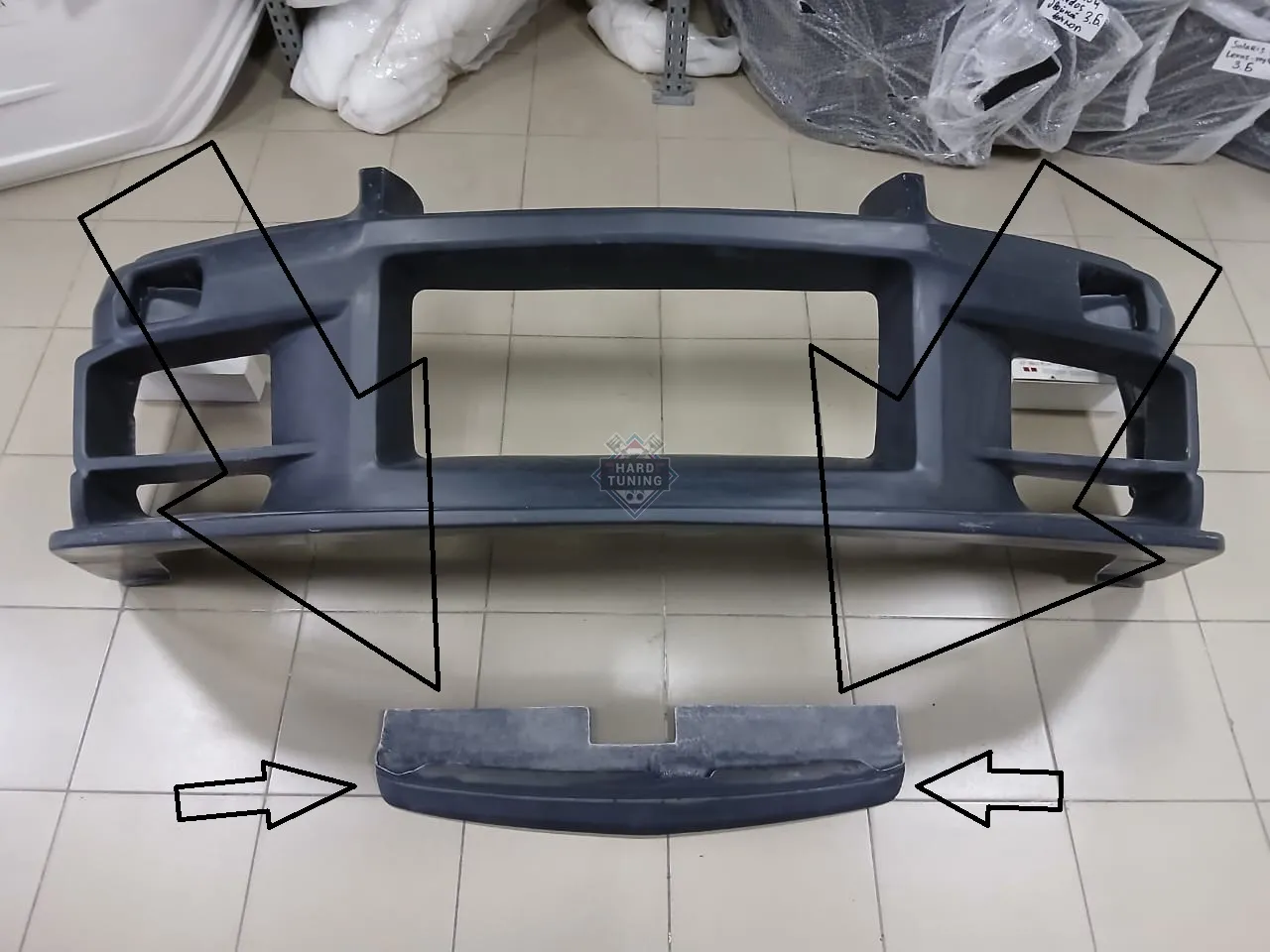 Накладка под капот для переднего бампера Do-Luck Nissan Skyline R34 GT-R