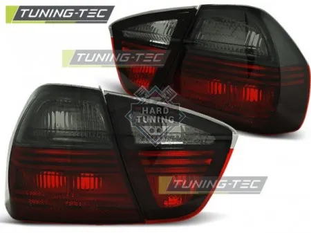 Задние фары BMW E90 (2005-2008) TAIL LIGHTS fits красно-тонированные