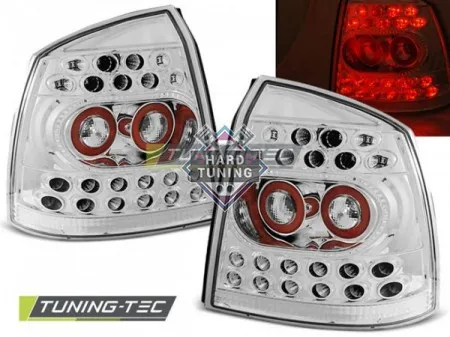 Задние фонари Opel Astra G (1997-2004) LED хром
