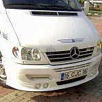 Накладка на передний бампер MAXTON Mercedes Sprinter Classic W909