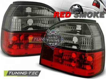 Задние фонари Volkswagen Golf 3 (1991-1997) TAIL SMOKE LIGHTS красные