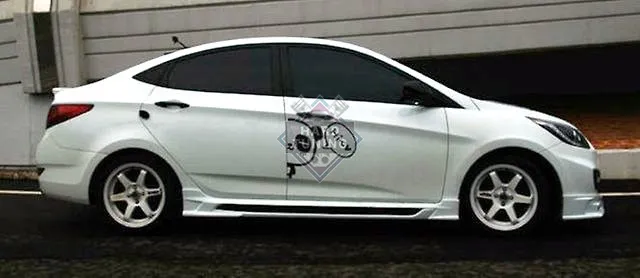 Обвес FREESTYLE Hyundai Solaris 1 (2010-2014)