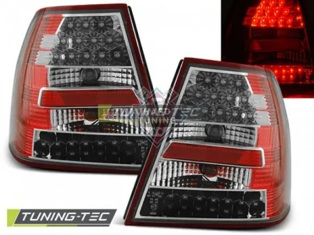 Задние фонари VW BORA (1998-2005) LED TAIL LIGHTS fits красно-белые