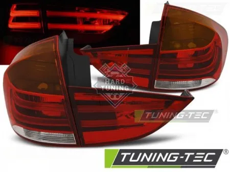 Задние фары BMW X1 E84 (2009-2012) LED TAIL LIGHTS fits красно-белые