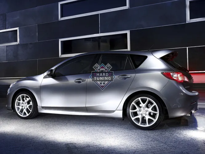Накладки на пороги MPS Mazda 3 BL седан / хетчбек ABS пластик