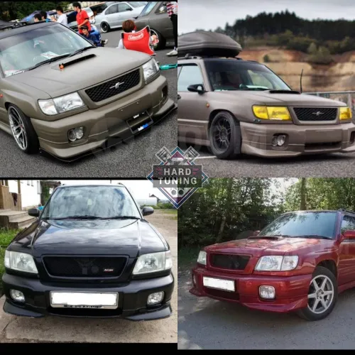 Накладка на передний бампер Forester 2 SF (2002-2005)