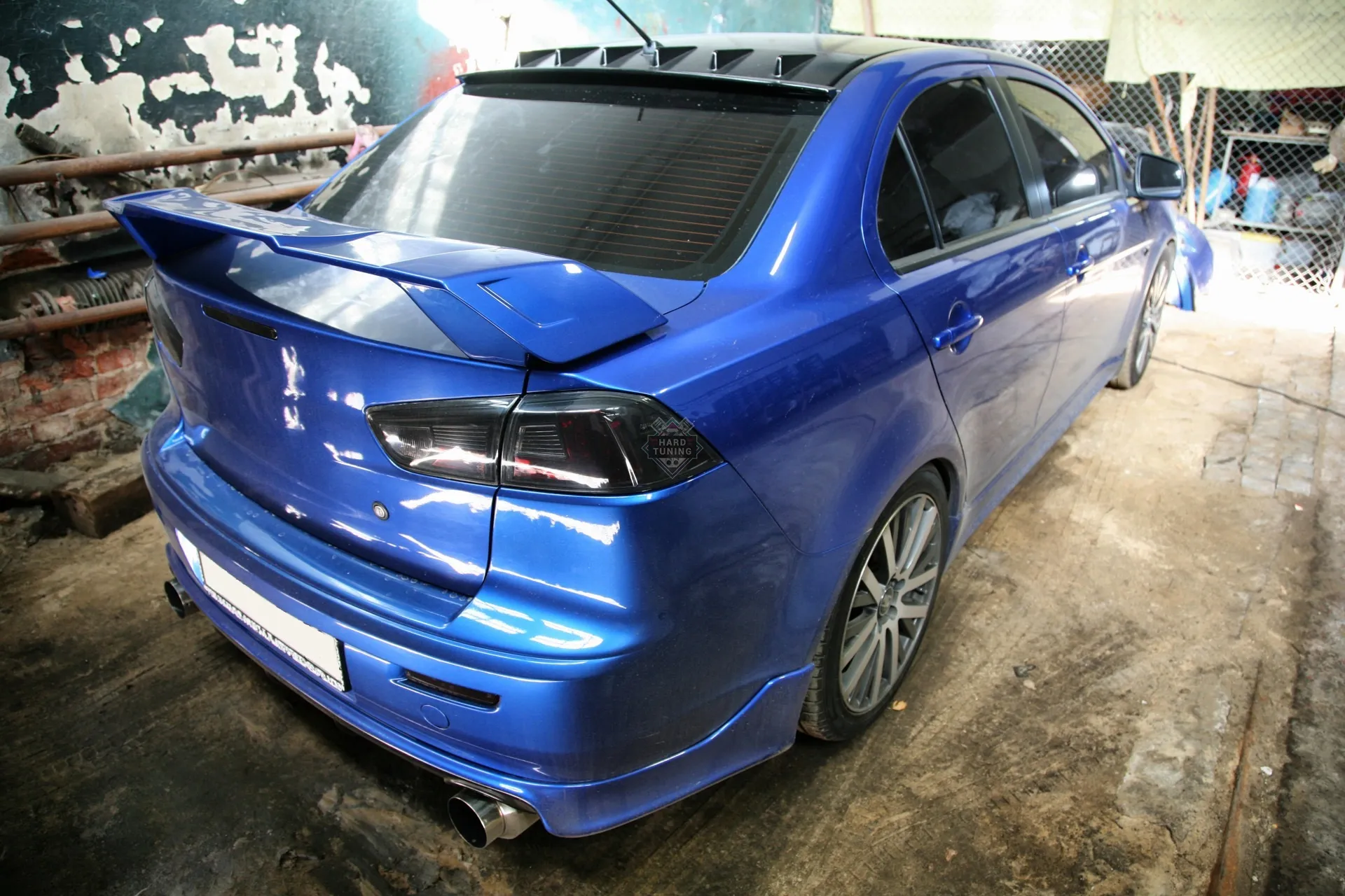 Аэродинамический рассекатель EVO (ZODIAC GENERATOR) 6 зубьев Mitsubishi Lancer 10 (2007-2016)