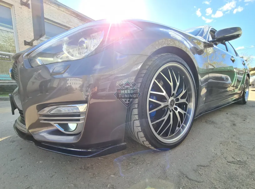 Сплиттер переднего бампера Infiniti Q70 (2013-2019)