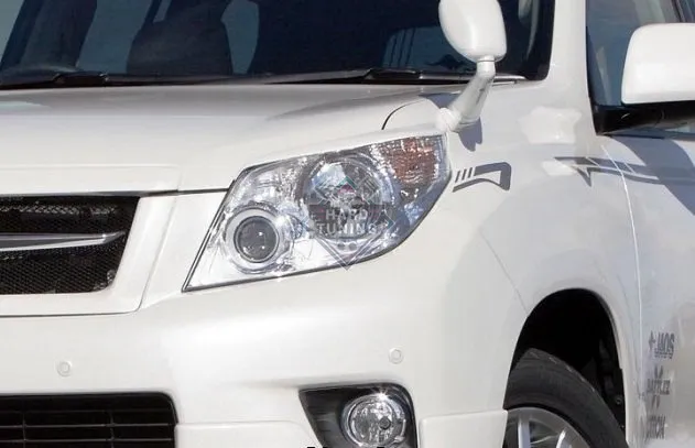 Накладки на фары JAOS Toyota Land Cruiser Prado 150