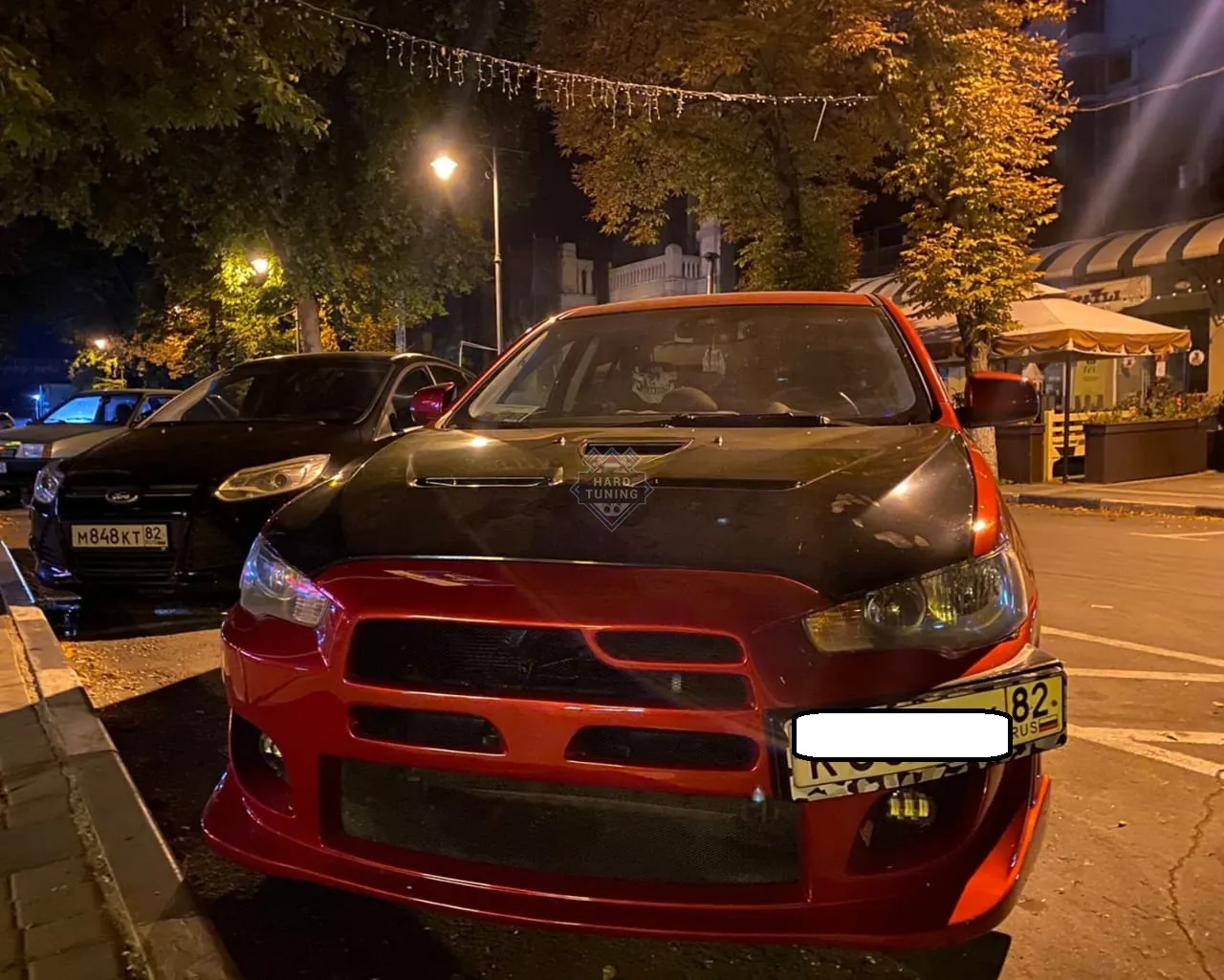Передний бампер INGS+1 N-SPEC Mitsubishi Lancer 10 (2007-2016)