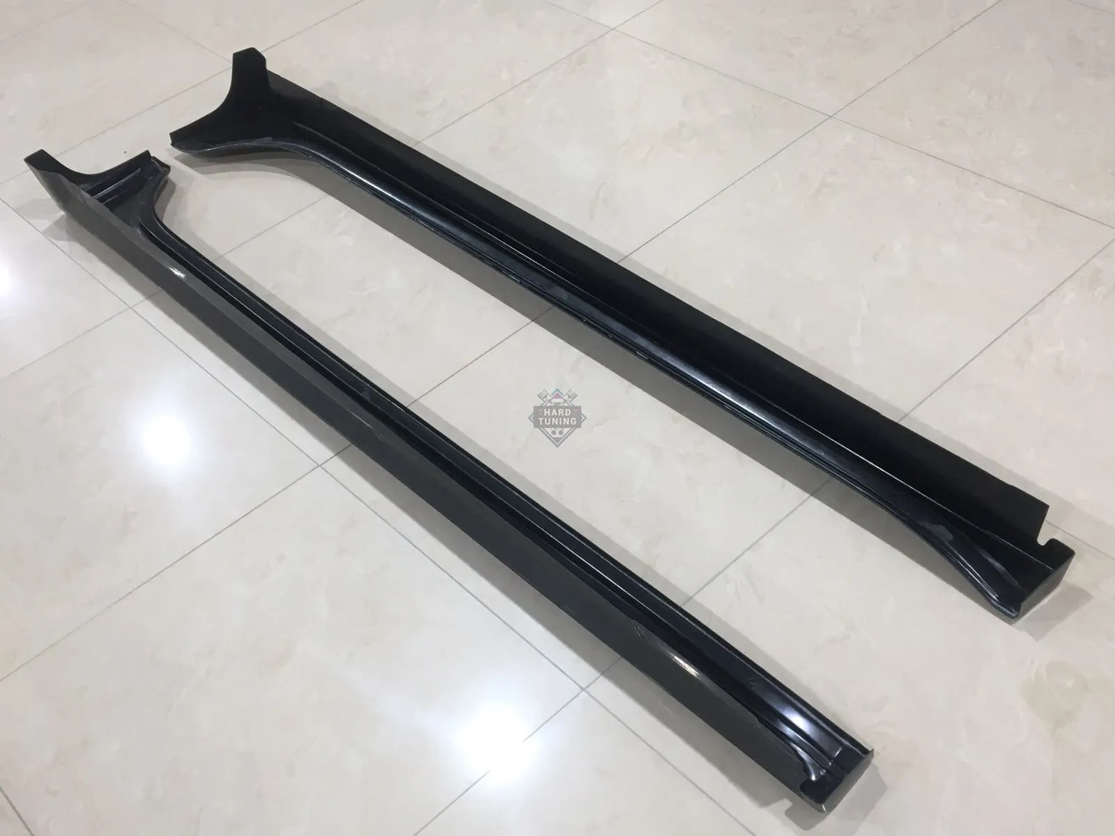 Накладки на пороги 2.0 Mitsubishi Lancer 10 (2007-2016) ABS пластик