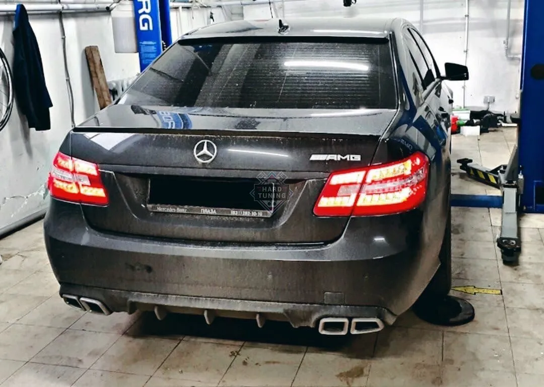 Спойлер лип Mercedes E-Class W212