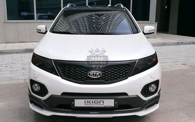 Накладка на передний бампер IXION KIA Sorento 2 2009-2013