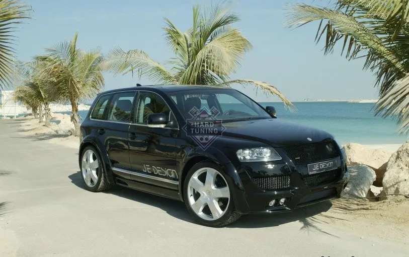 Передний бампер JE DESIGN Volkswagen Touareg GP дорестайлинг