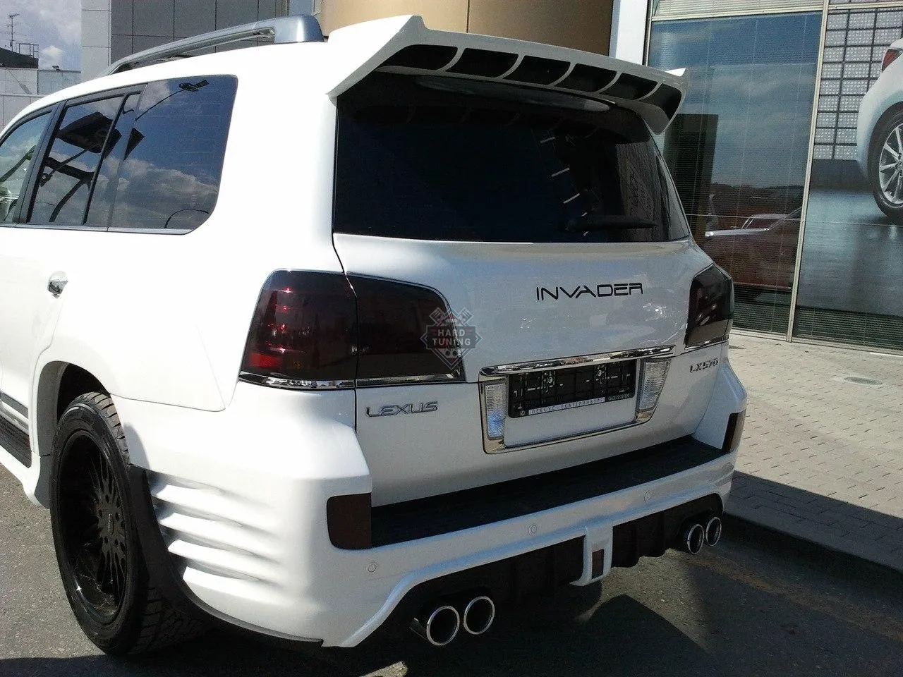 Спойлер WALD BLACK BISON Lexus LX 570 / Toyota Land Cruiser 200 (2007-2012)