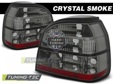 Задние фонари Volkswagen Golf 3 (1991-1997) TAIL LIGHTS CRYSTAL тонированные