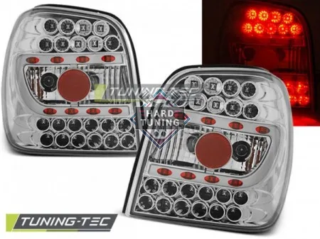 Задние фонари Volkswagen Polo 3 (1994-1999) LED хром