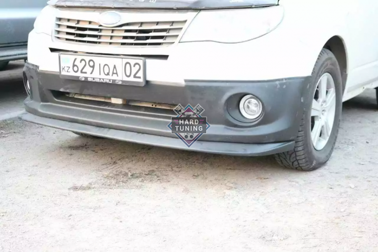 Сплиттер переднего бампера Subaru Forester 3 SH