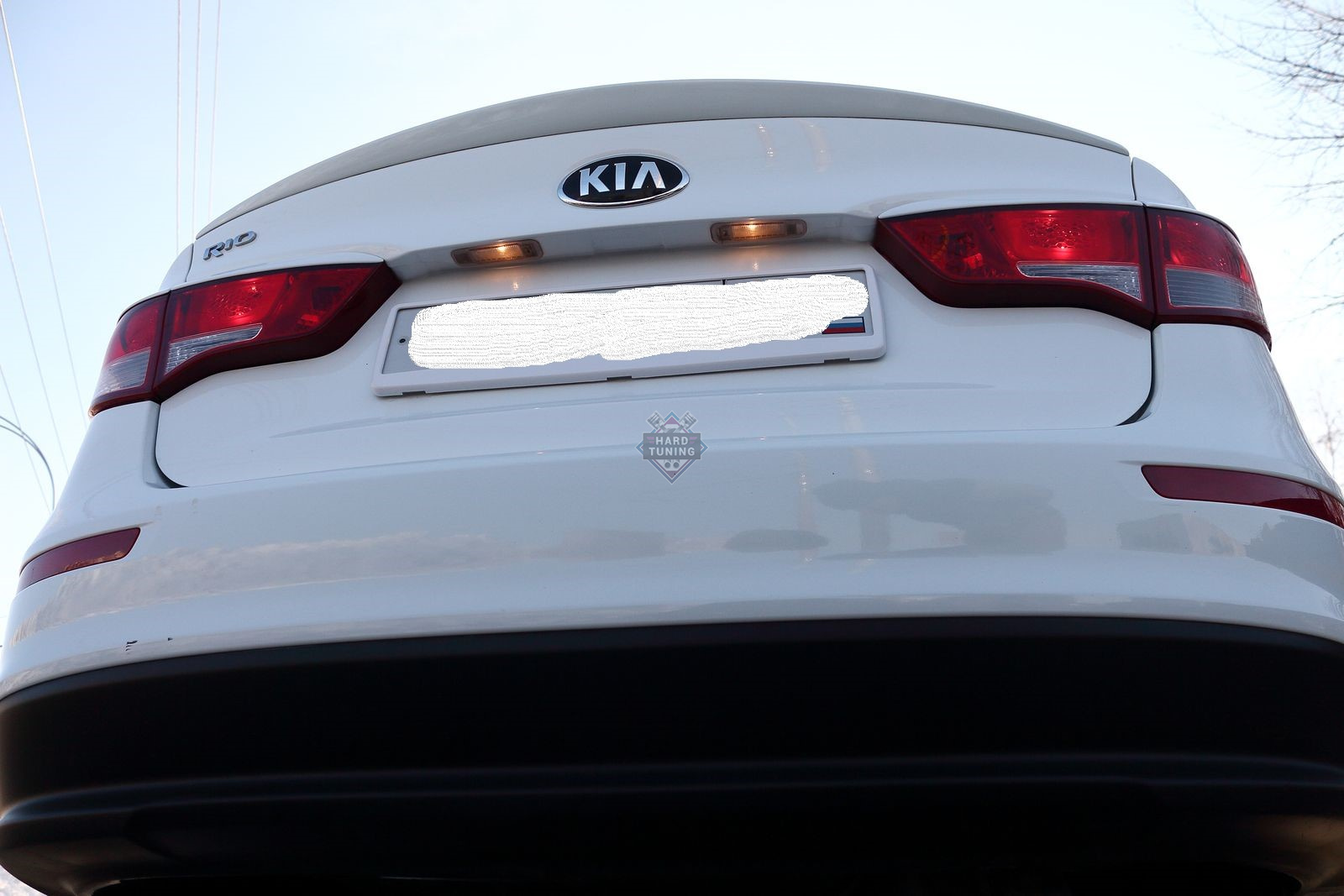Спойлер kia rio 3