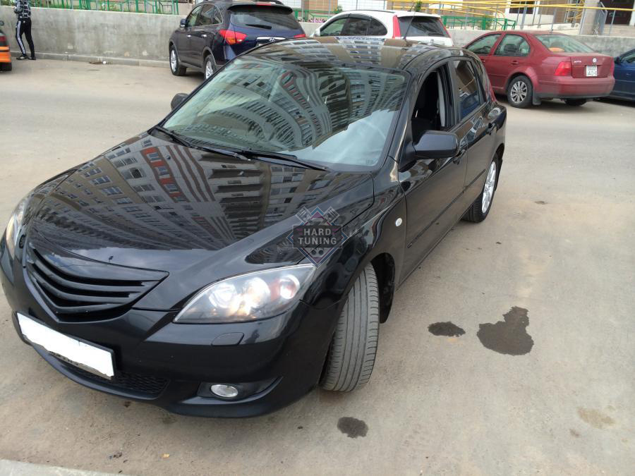 Радиатор mazda 3 bk