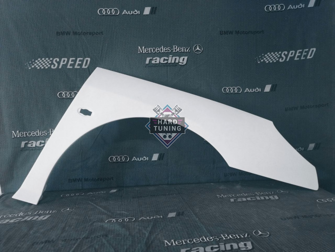 Передние крылья Peugeot 407 (2004-2011) пластиковые штатные комплект