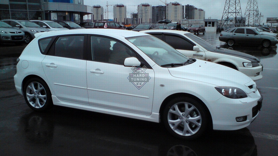 Пороги mazda 3 bk
