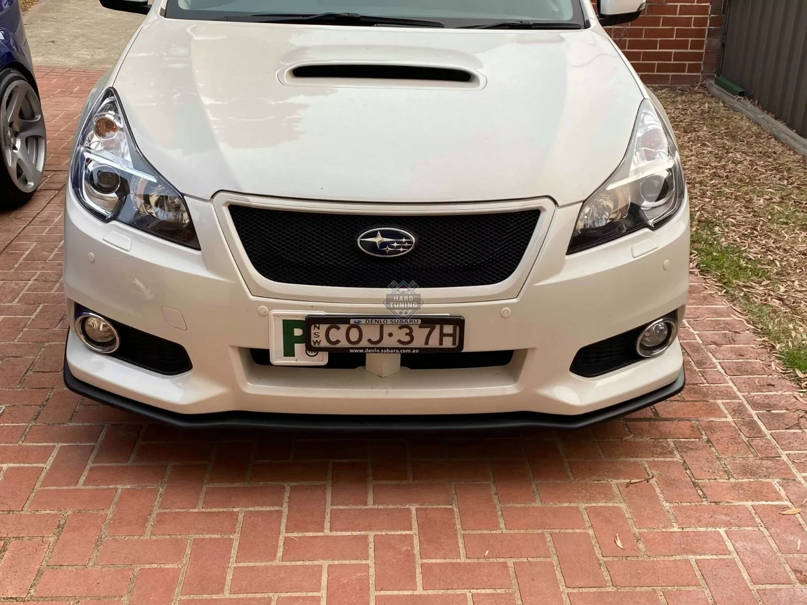 Сплиттер переднего бампера STI Subaru Legacy 5 BM/BR (2012-2014)