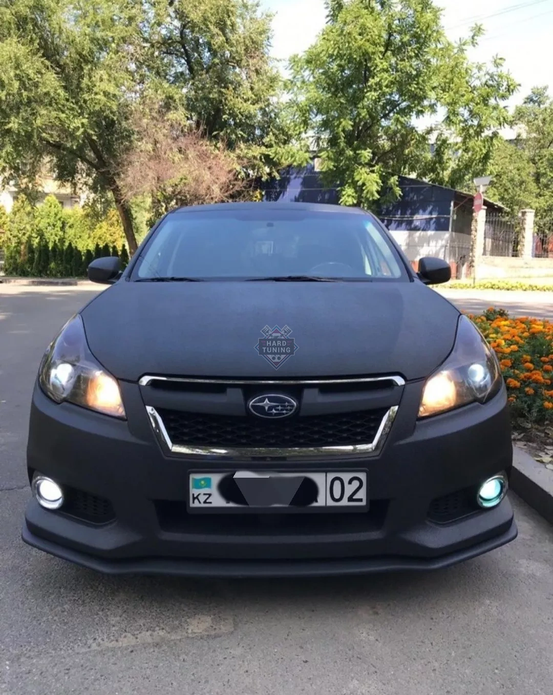 Сплиттер переднего бампера STI Subaru Legacy 5 BM/BR (2012-2014)