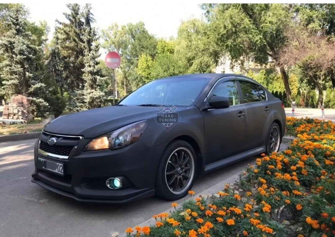 Сплиттер переднего бампера STI Subaru Legacy 5 BM/BR (2012-2014)