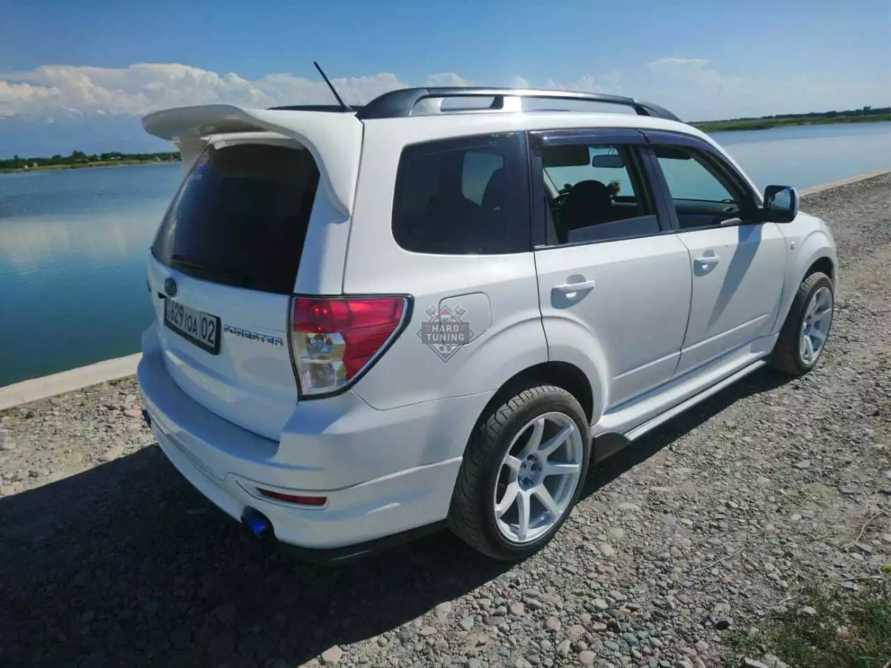 Накладки под пороги STI Subaru Forester 3 SH