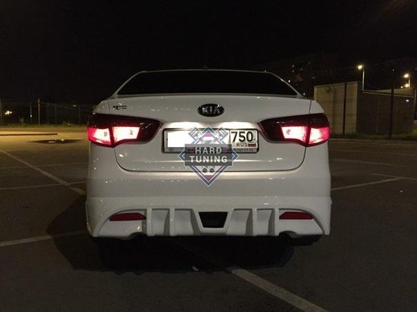 Бампер kia rio 3