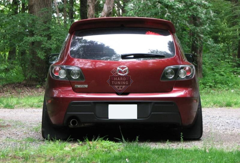 Спойлер mazda 3 bk