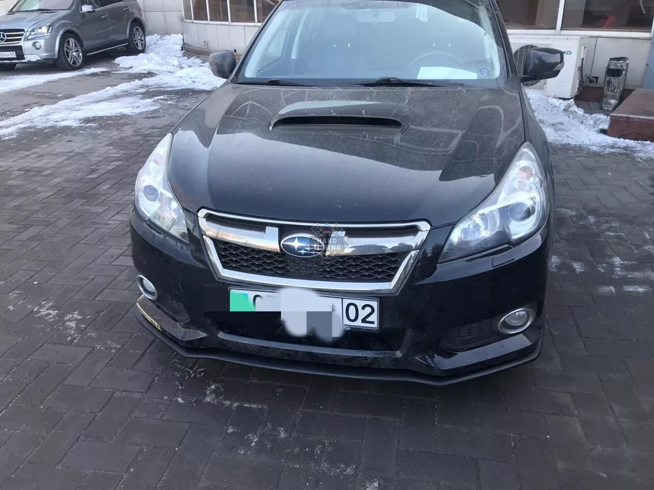 Сплиттер переднего бампера STI Subaru Legacy 5 BM/BR (2012-2014)
