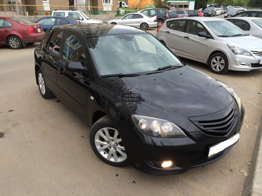 Радиатор mazda 3 bk