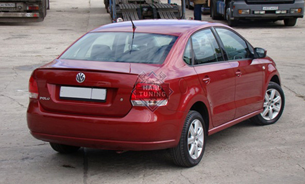Спойлер vw polo